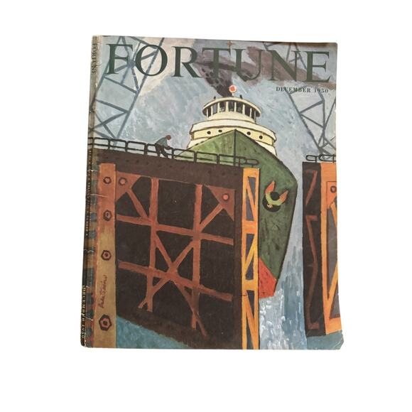 VTG Fortune Magazine Lot of 3 Issues 1950 & 1960 Business Advertising READ - Picture 4 of 16